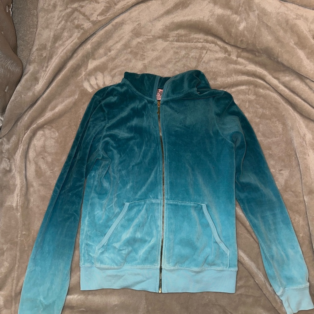 Juicy Couture ombré velour jacket